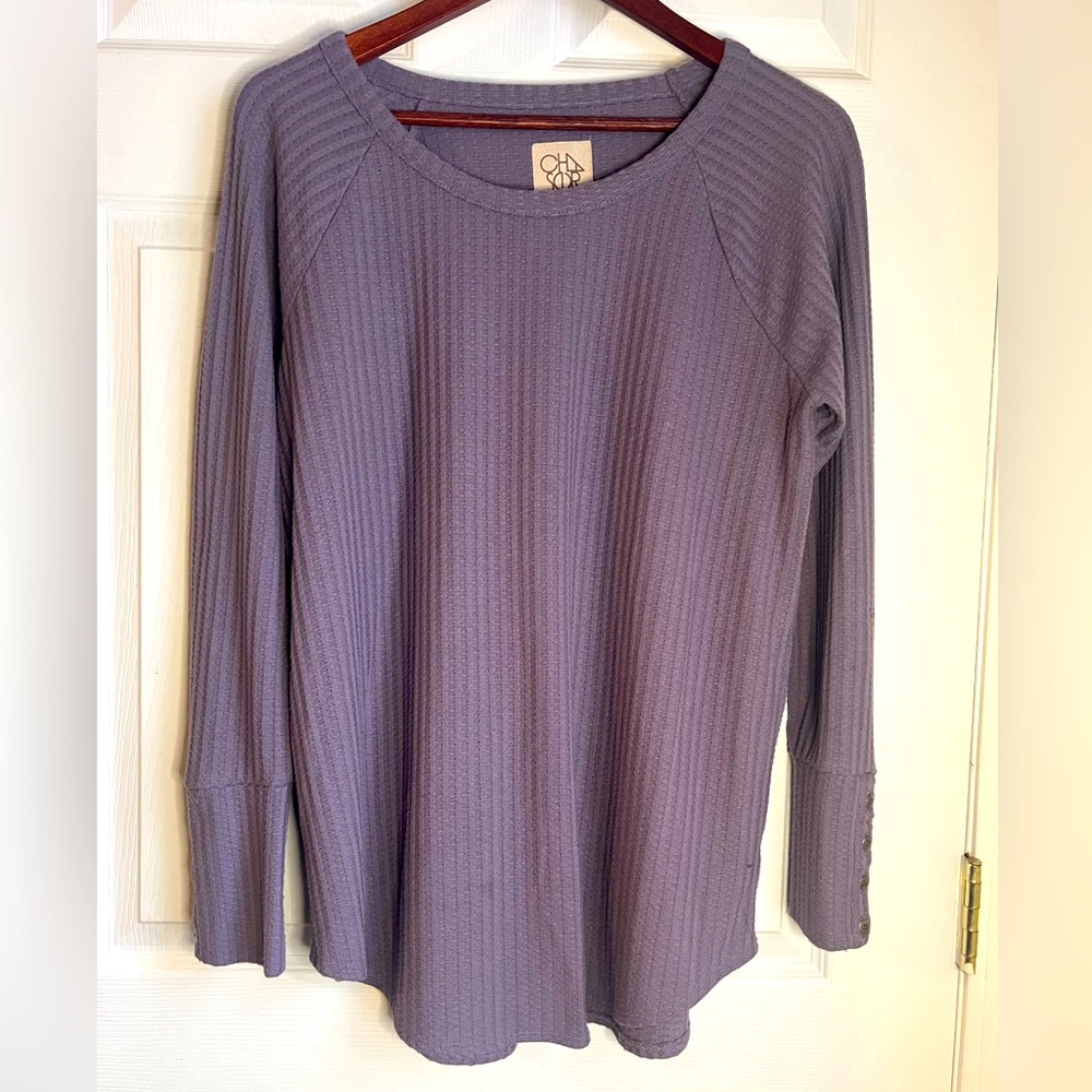 💋2 for $20💋 Women’s Long Sleeve Waffle Shirt